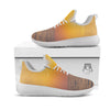 Horizon Sunrise Print White Athletic Shoes-grizzshop