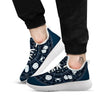 Horoscopes Zodiac Print White Athletic Shoes-grizzshop