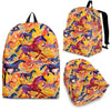 Horse Hand Drawn Pattern Print Backpack-grizzshop