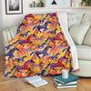 Horse Hand Drawn Pattern Print Blanket-grizzshop