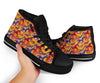 Horse Hand Drawn Pattern Print Men Women's High Top Shoes-grizzshop