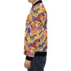 Horse Hand Drawn Pattern Print Men's Bomber Jacket-grizzshop