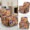 Horse Hand Drawn Pattern Print Recliner Cover-grizzshop