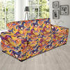 Horse Hand Drawn Pattern Print Sofa Covers-grizzshop