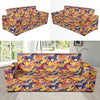 Horse Hand Drawn Pattern Print Sofa Covers-grizzshop