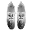 Horse Monochrome Print White Athletic Shoes-grizzshop