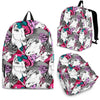 Horse Pattern Print Backpack-grizzshop