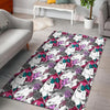 Horse Pattern Print Floor Mat-grizzshop