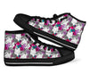 Horse Pattern Print Men Women's High Top Shoes-grizzshop