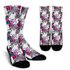 Horse Pattern Print Unisex Crew Socks-grizzshop