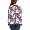 Horse Pattern Print Women's Sweatshirt-grizzshop