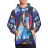 Load image into Gallery viewer, Horse Portrait Pattern Print Men Pullover Hoodie-grizzshop