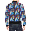 Horse Portrait Pattern Print Men's Bomber Jacket-grizzshop