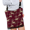 Horse Print Pattern Crossbody Bags-grizzshop