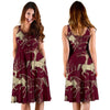 Horse Print Pattern Dress-grizzshop