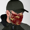 Horse Print Pattern Face Mask-grizzshop