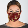 Horse Print Pattern Face Mask-grizzshop