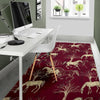 Horse Print Pattern Floor Mat-grizzshop