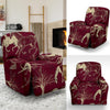 Horse Print Pattern Recliner Cover-grizzshop