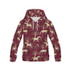 Load image into Gallery viewer, Horse Print Pattern Women Pullover Hoodie-grizzshop
