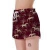 Horse Print Pattern Women's Shorts-grizzshop