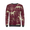 Horse Print Pattern Women's Sweatshirt-grizzshop