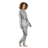 Horse White Stallion Print Women's Pajamas-grizzshop