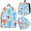 Hot Air Cloud Balloon Pattern Print Backpack-grizzshop