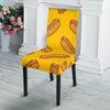 Hot Dog Pattern Print Chair Cover-grizzshop