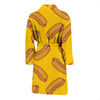 Hot Dog Pattern Print Men Long Robe-grizzshop