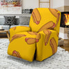 Hot Dog Pattern Print Recliner Cover-grizzshop