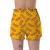 Hot Dog Pattern Print Women's Shorts-grizzshop