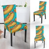 Hot Dog Print Pattern Chair Cover-grizzshop