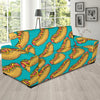 Hot Dog Print Pattern Sofa Covers-grizzshop