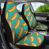 Hot Dog Print Pattern Universal Fit Car Seat Cover-grizzshop