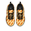 Hot Dog Yellow Print Pattern Black Sneaker-grizzshop