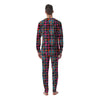 Houndstooth Abstract And Paisley Print Pattern Men's Pajamas-grizzshop