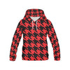Load image into Gallery viewer, Houndstooth Pattern Print Men Pullover Hoodie-grizzshop