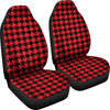 Houndstooth Pattern Print Universal Fit Car Seat Cover-grizzshop