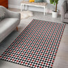 Houndstooth Print Pattern Floor Mat-grizzshop