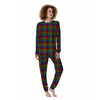 Houndstooth Rainbow Print Pattern Women's Pajamas-grizzshop