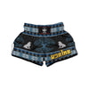 Howling Wolves And Tree Of Life Print Muay Thai Boxing Shorts-grizzshop