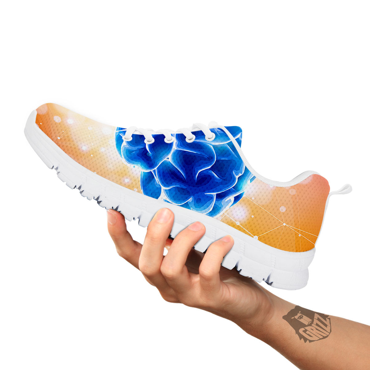 Human Brain White Sneaker-grizzshop