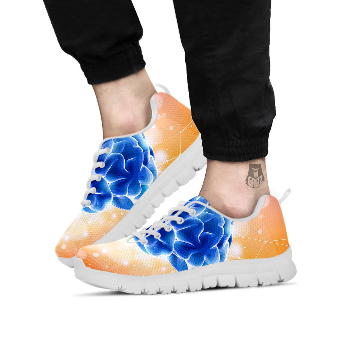 Human Brain White Sneaker-grizzshop
