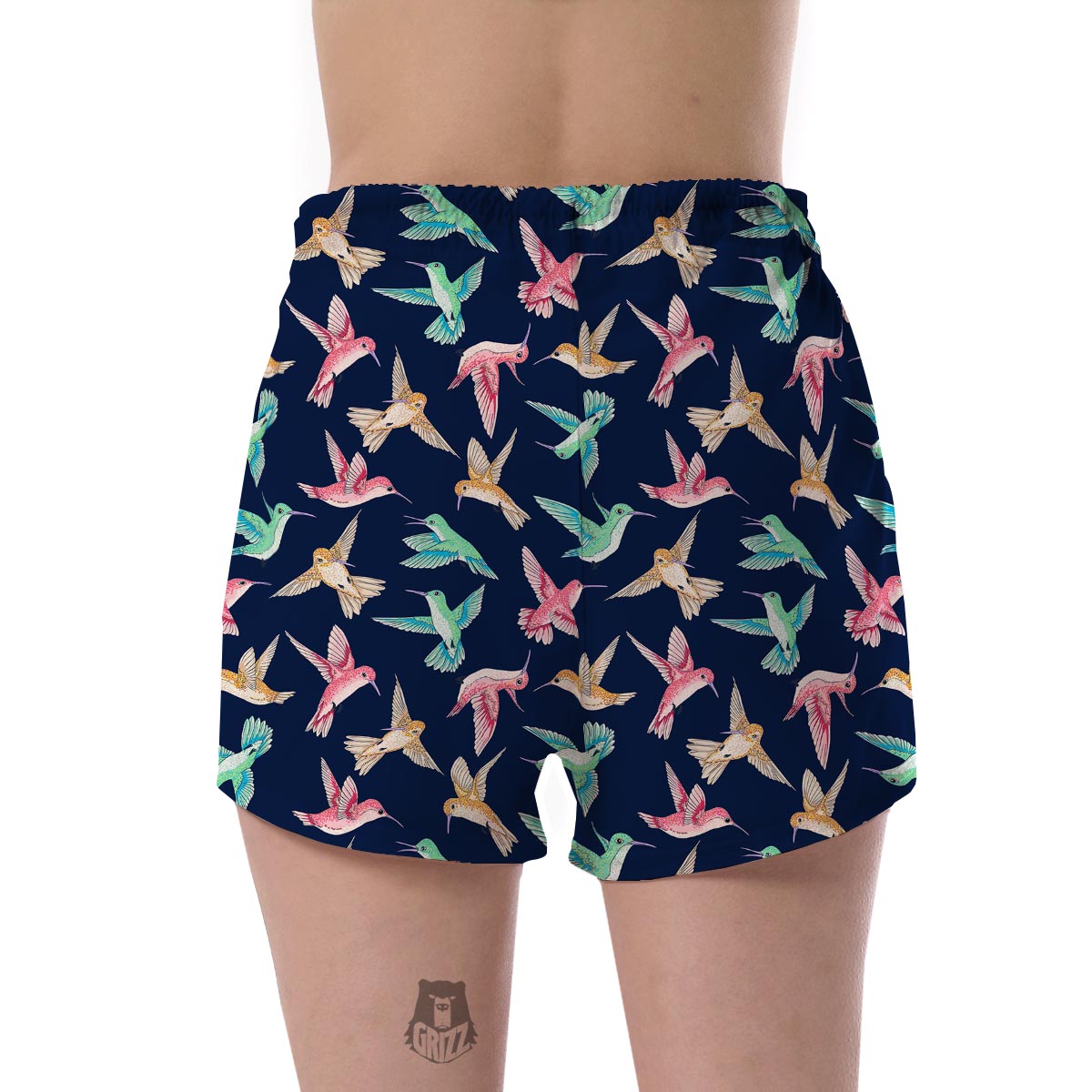 Hummingbird Colorful Women's Shorts-grizzshop