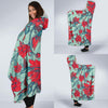 Hummingbird Floral Hooded Blanket-grizzshop