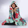 Hummingbird Floral Hooded Blanket-grizzshop