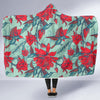 Hummingbird Floral Hooded Blanket-grizzshop