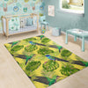 Hummingbird Palm Leaves Floor Mat-grizzshop