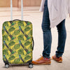 Hummingbird Palm Leaves Pattern Print Luggage Cover Protector-grizzshop